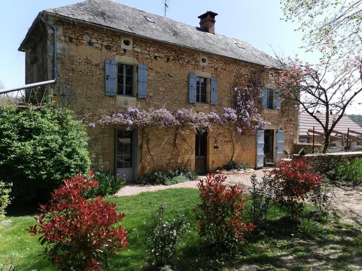 Maison typique périgourdine avec piscine Paulin Extérieur photo