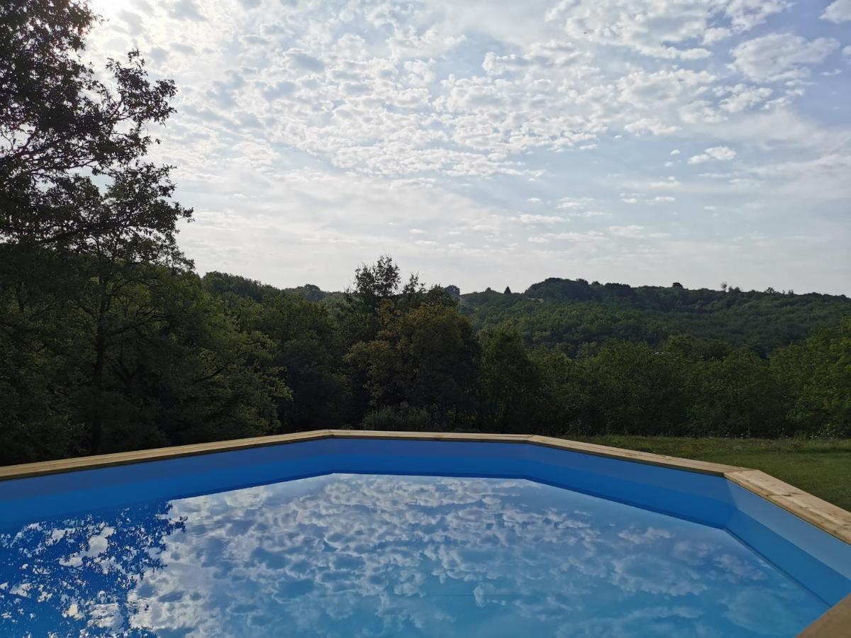 Maison typique périgourdine avec piscine Paulin Extérieur photo