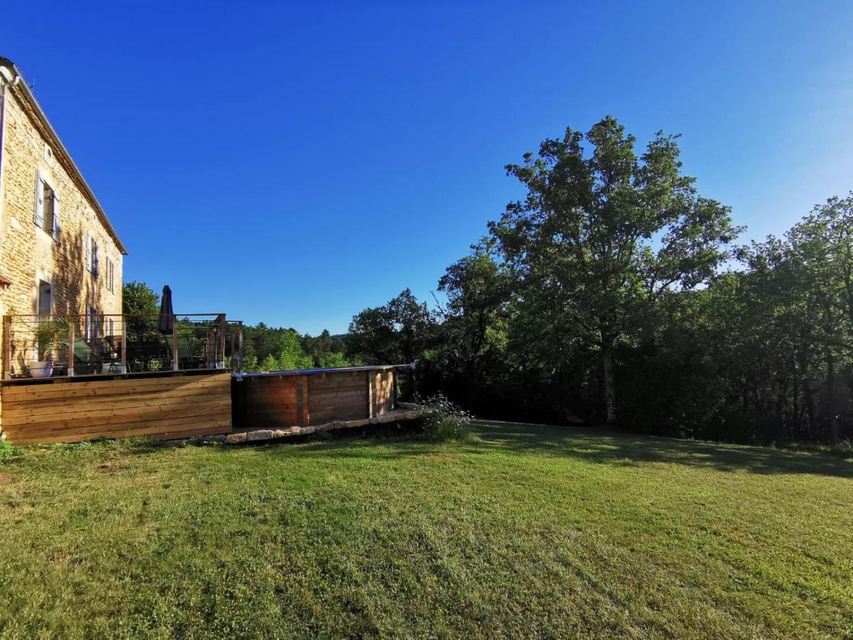 Maison typique périgourdine avec piscine Paulin Extérieur photo